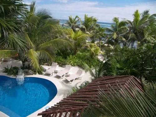 JB-04 — Beach Home in Jade Bay with Seaside Palapa