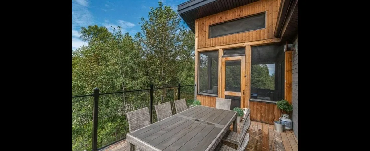 Terraza de madera