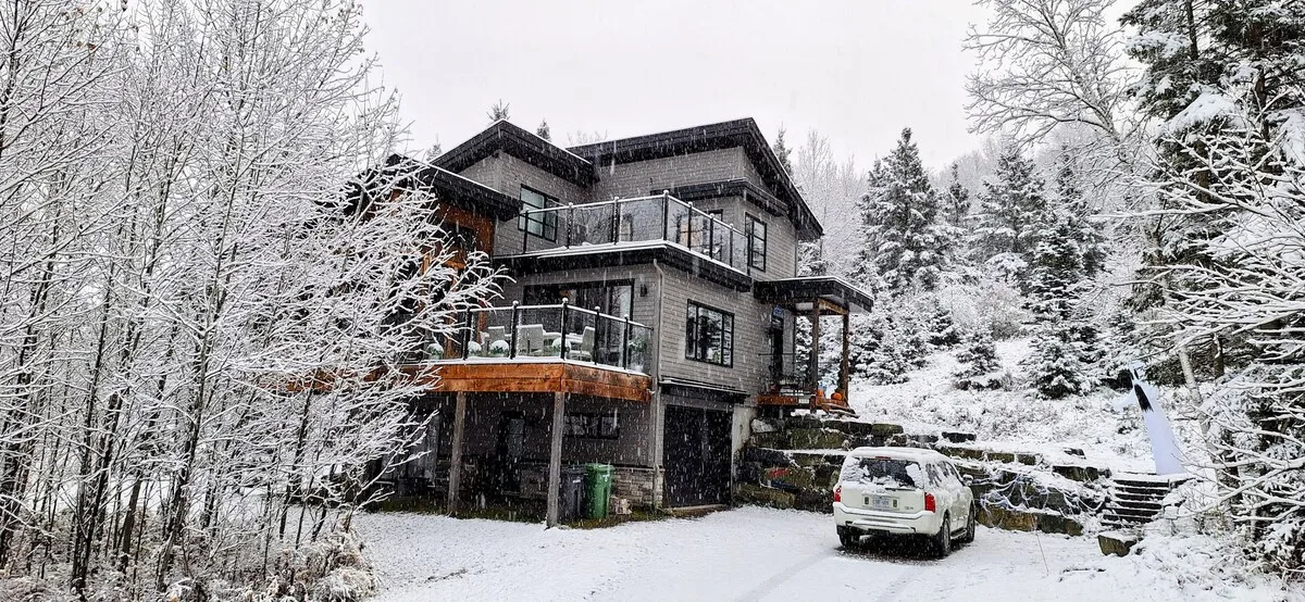 El chalet en invierno
