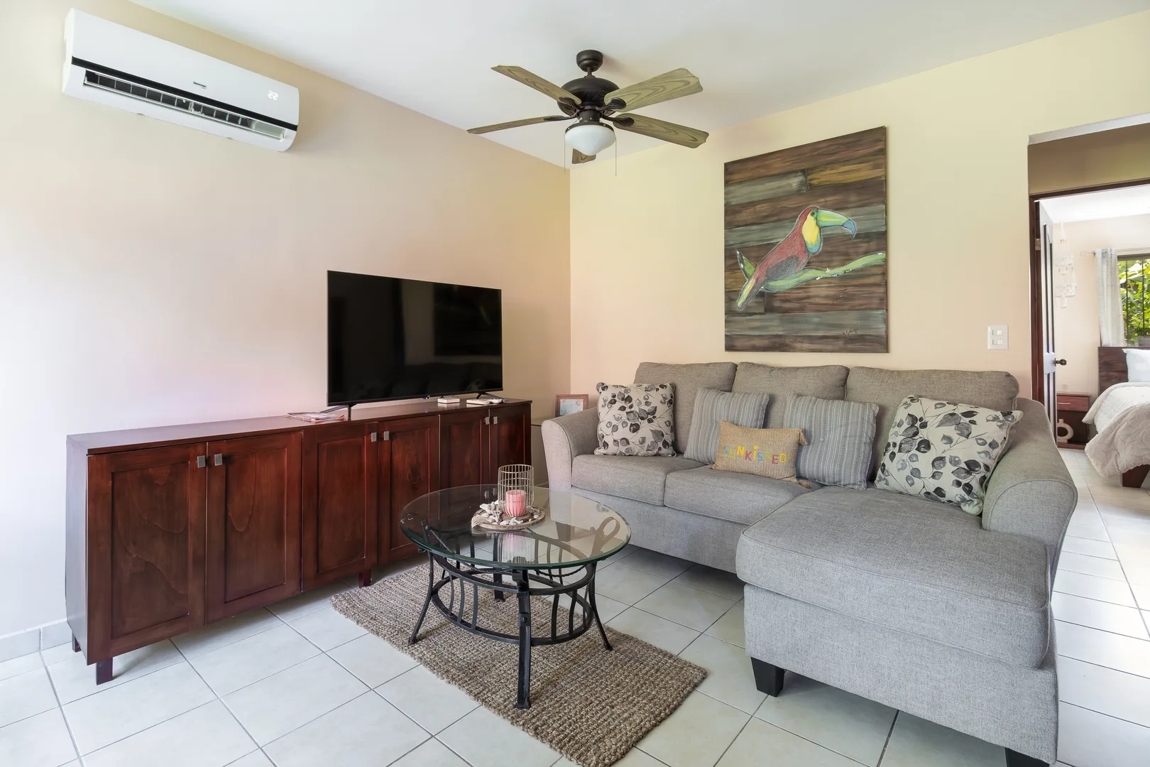 Beachy 2BR Condo with Pool • Walk to Coco Beach