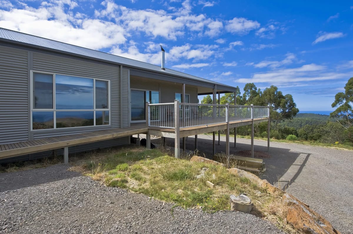 House exterior and veranda