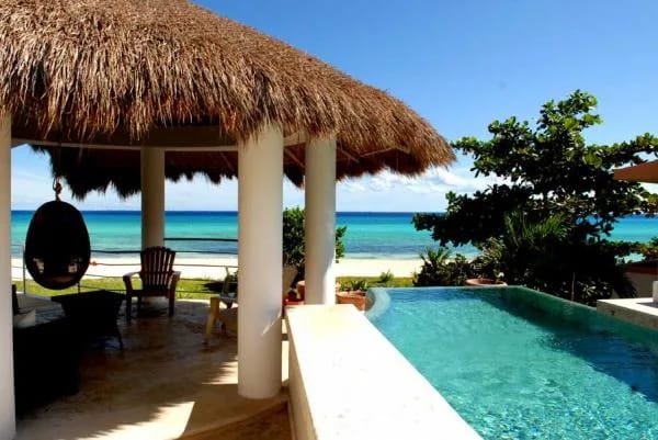 PC-01 — Playa del Carmen Beach Front Vacation Villa with 2 Pools