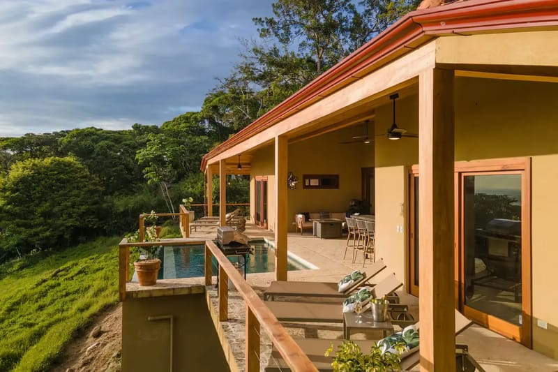 DO-06 — Jungle Setting Villa With Infinity Pool Ocean View & Amazing Sunsets