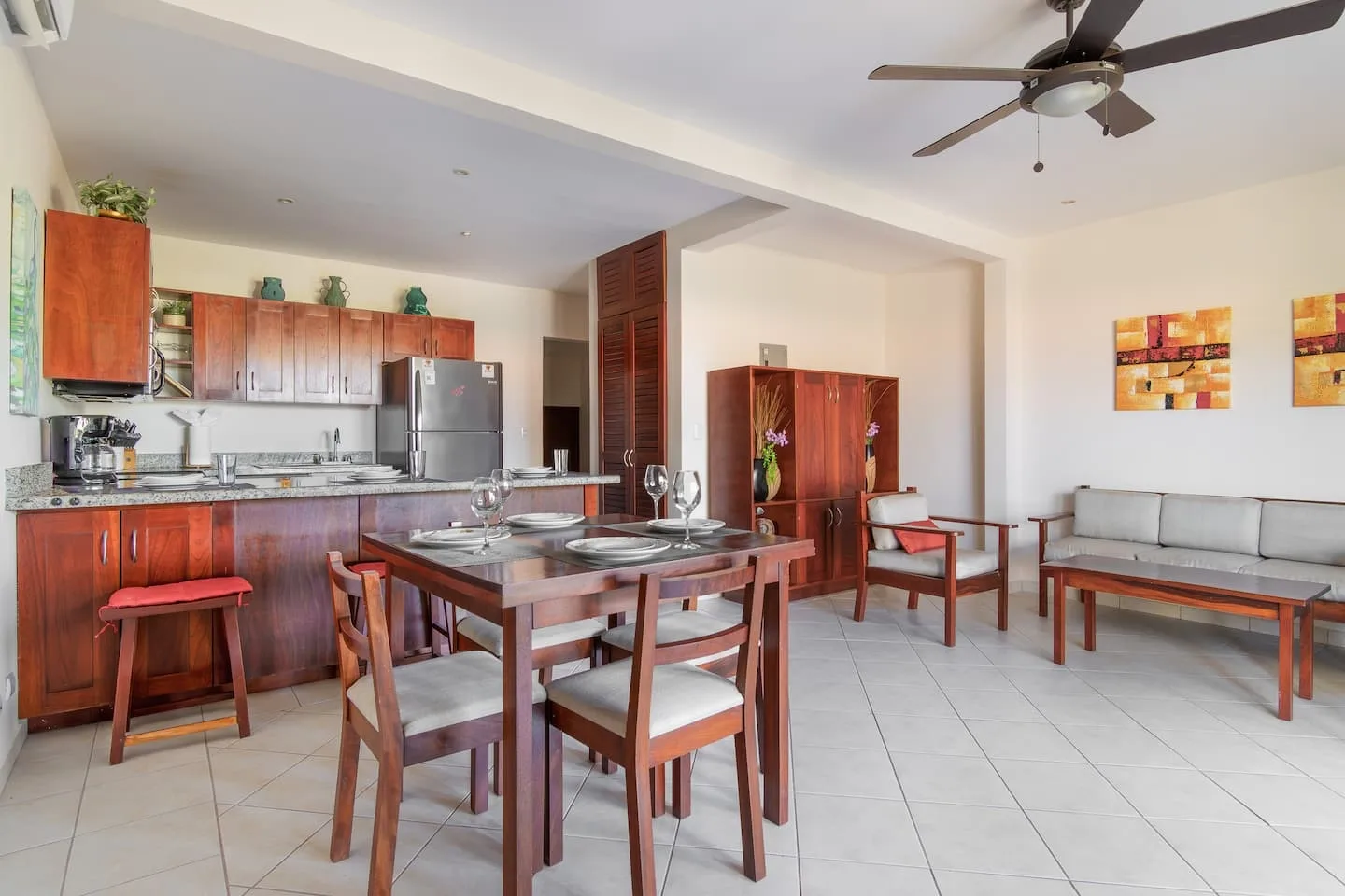 Gated Tropical Condo • 6 Pools • 300M from Beach