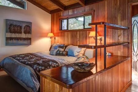 Dormitorio de la casa de huéspedes