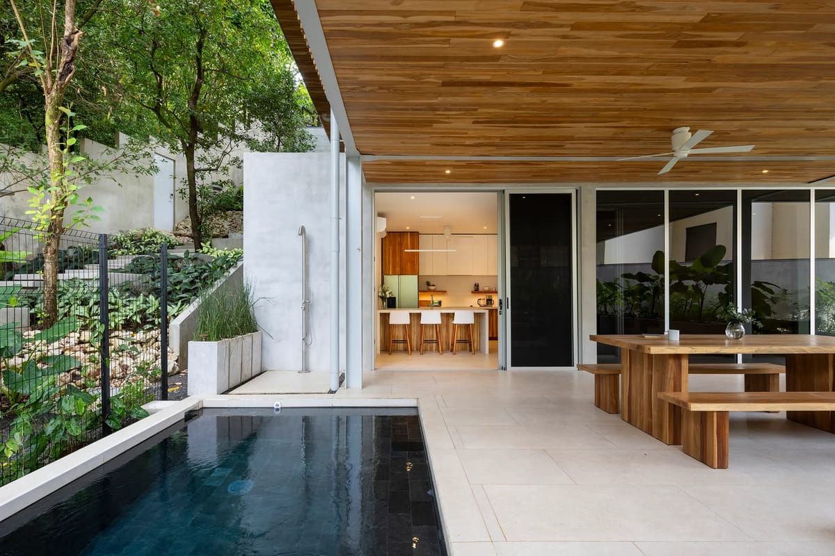 Piscina pequeña privada