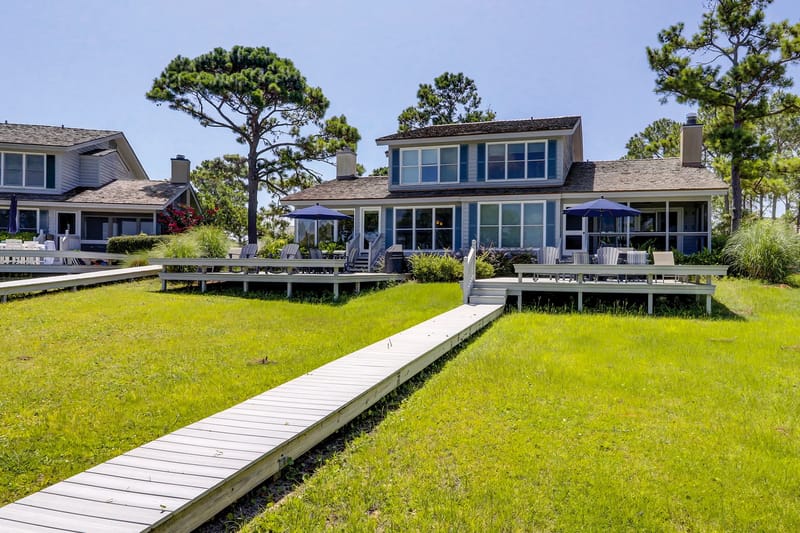 Duplex building: 11 and 9 Lands End; this listing is for number 11 only