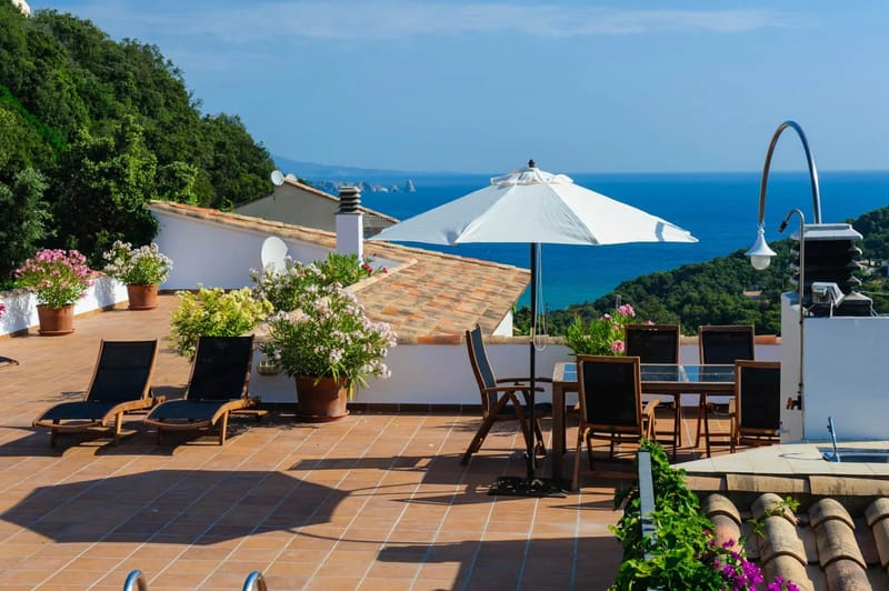 Terraza en la azotea