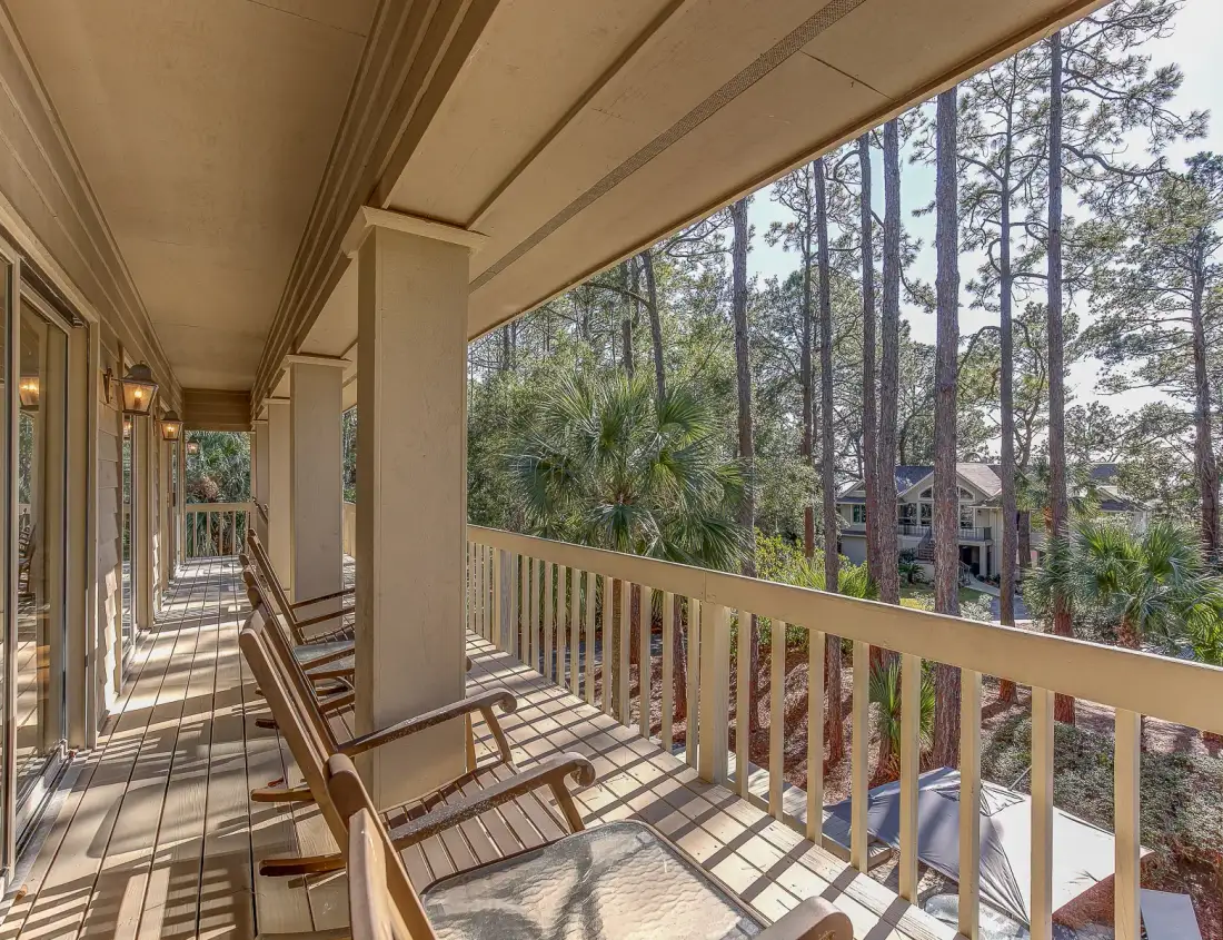 Covered porch