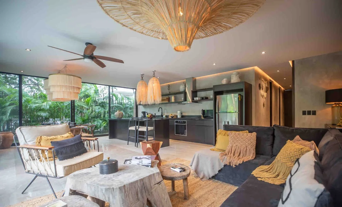 Bohemian Condo w/ Private Pool in Aldea Zamá Tulum