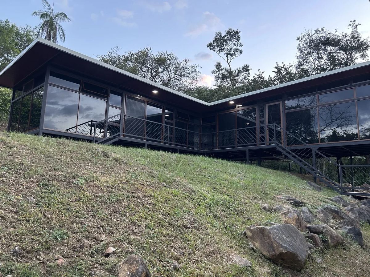 The house and its green spaces