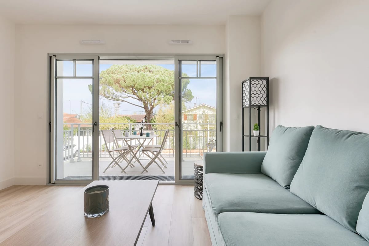 Apartment for four, 500 m from de la Jetée beach — alojamiento y alrededores