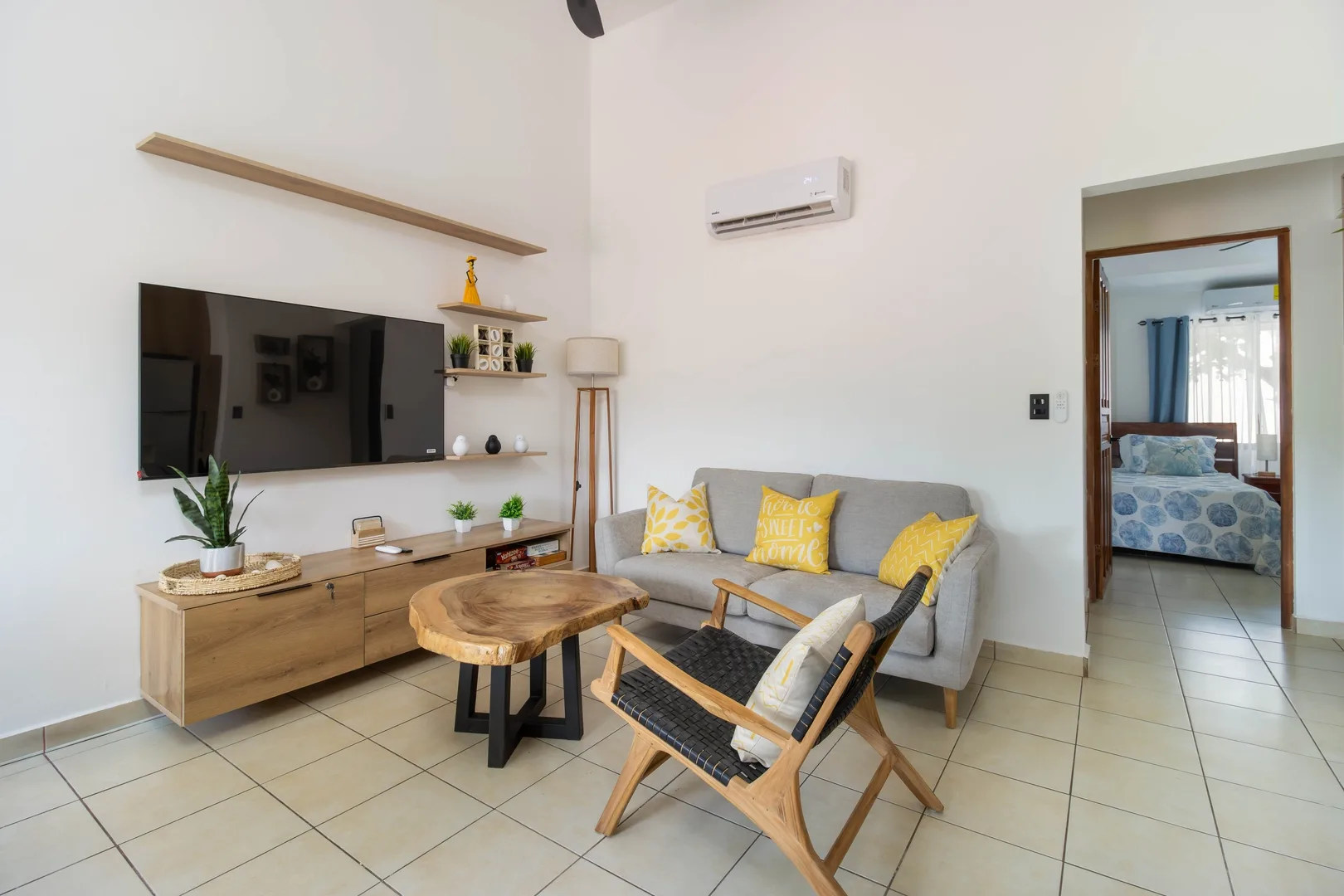 Sun-Kissed 2BR Oasis — A Pool & 5-Min to the Beach