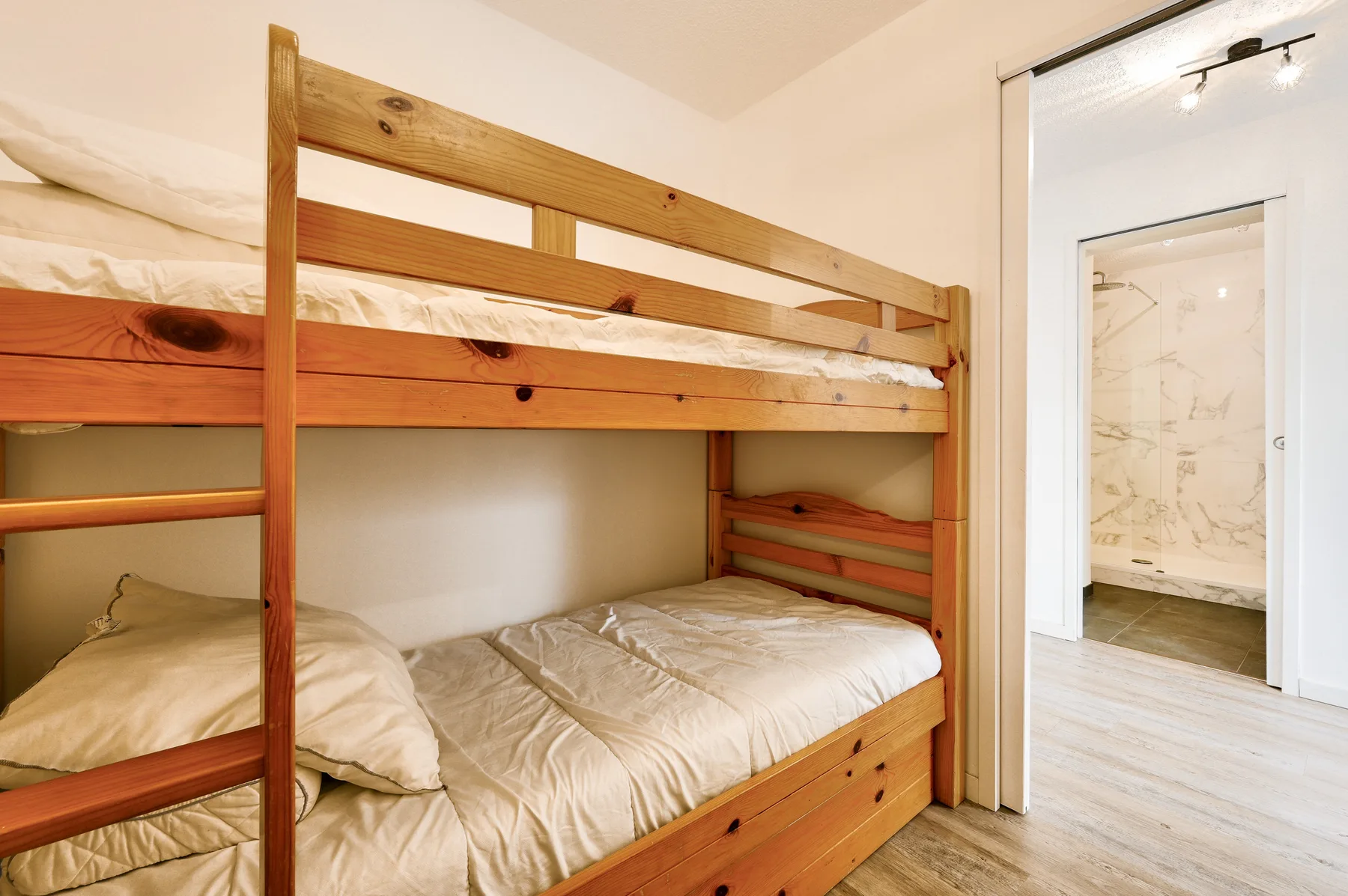 Bedroom with bunk bed