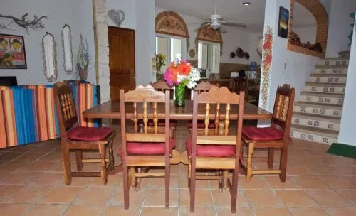 AK-10 — Akumal Beach House with View of the Caribbean Sea
