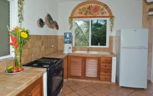 AK-10 — Akumal Beach House with View of the Caribbean Sea