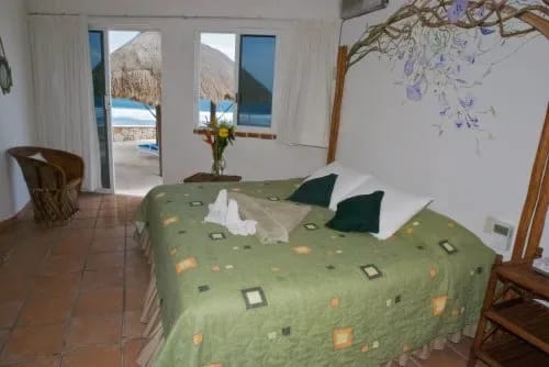 AK-10 — Akumal Beach House with View of the Caribbean Sea