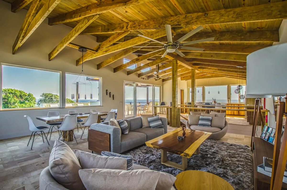 Living and dining area