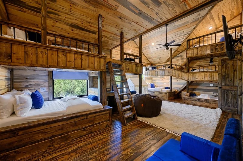 Bunk and game room