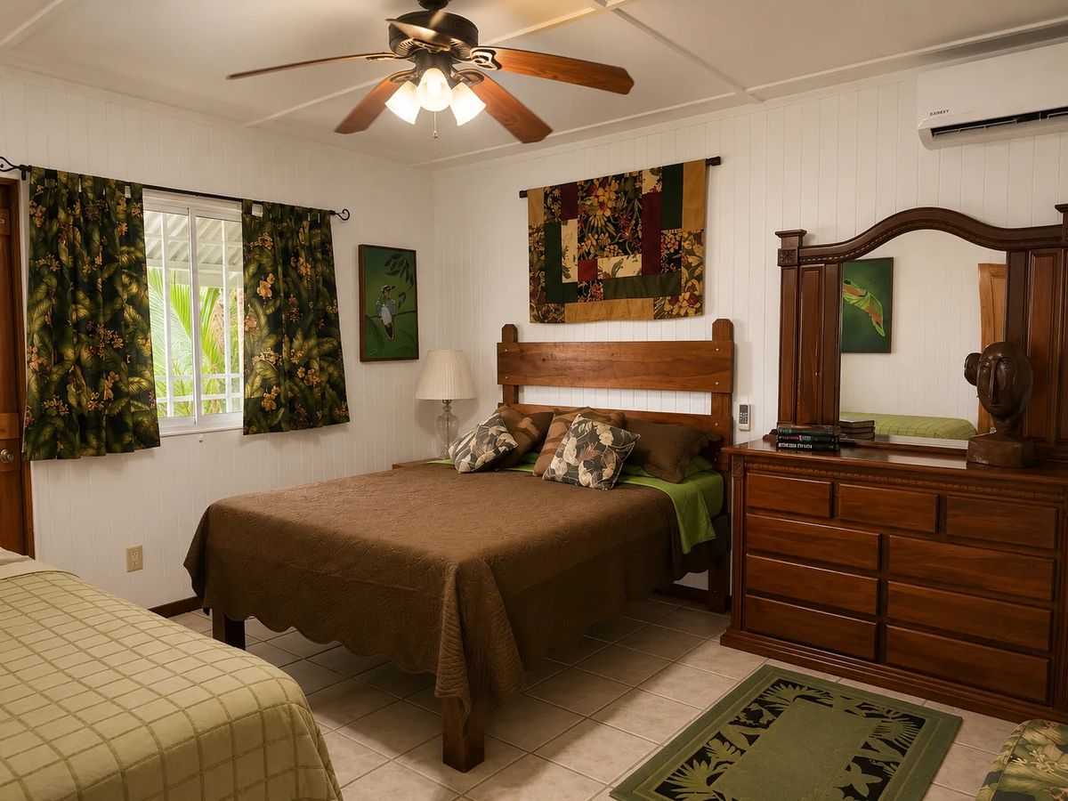 Dormitorio en el alojamiento vacacional Bahia Vista en Golfito