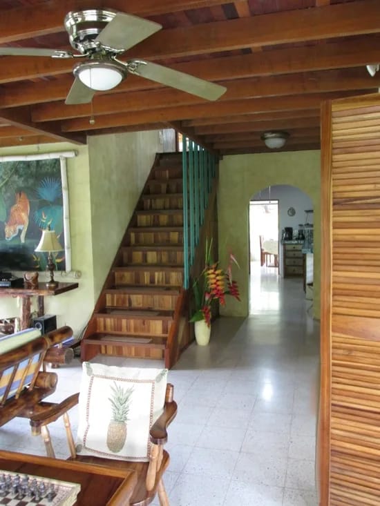 Entry hall and staircase