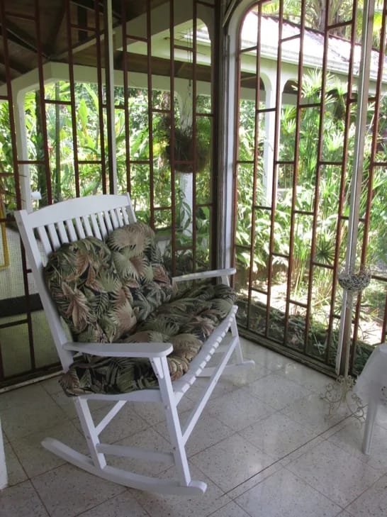 Porch sitting area