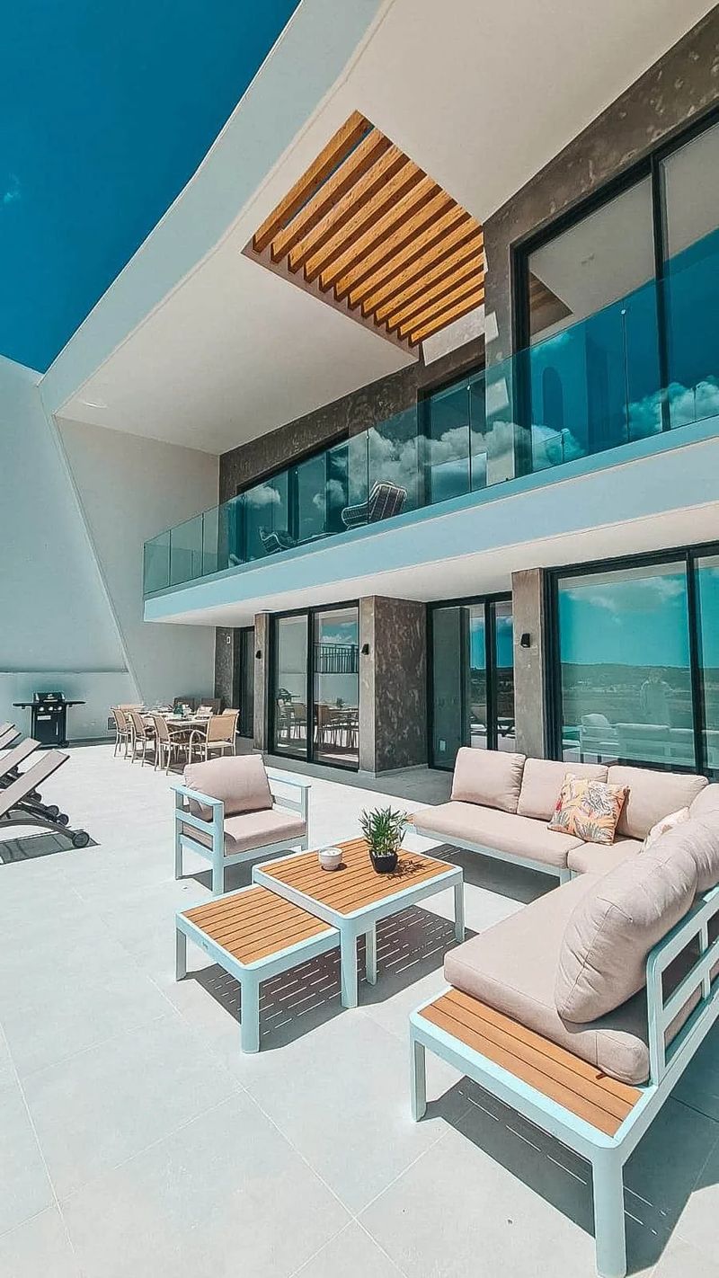 Villa and terrace