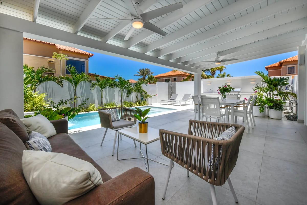 Covered patio