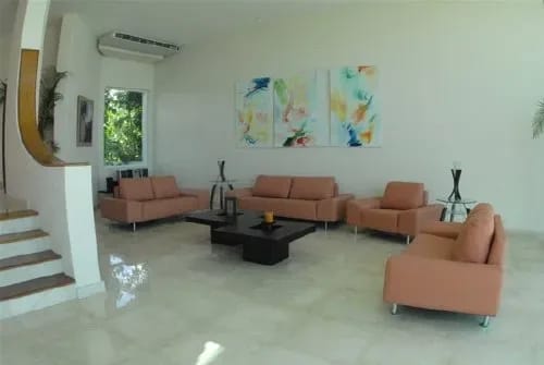 AK-07 — Akumal Rental Villa with Floor-to-Ceiling Windows