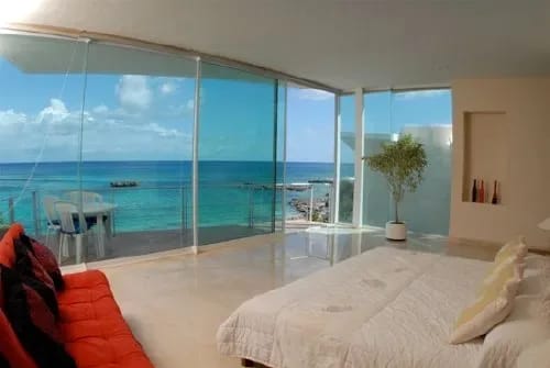 AK-07 — Akumal Rental Villa with Floor-to-Ceiling Windows