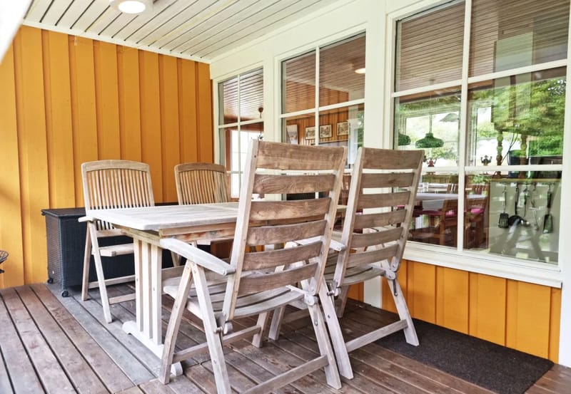 Casa en Hjälteby - Casa de campo con parcela natural y sauna en Mjörn | SE09134