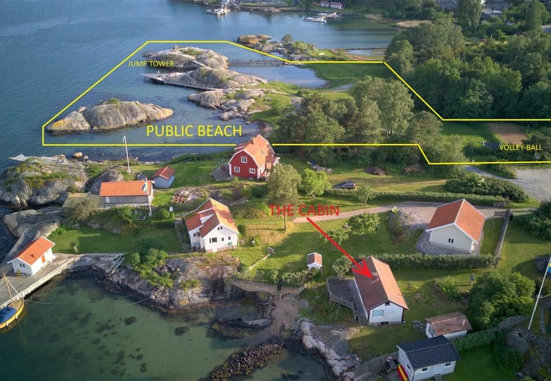 Casa en Höviksnäs - Casa de vacaciones con vistas al mar y playa privada en Tjörn | SE09009