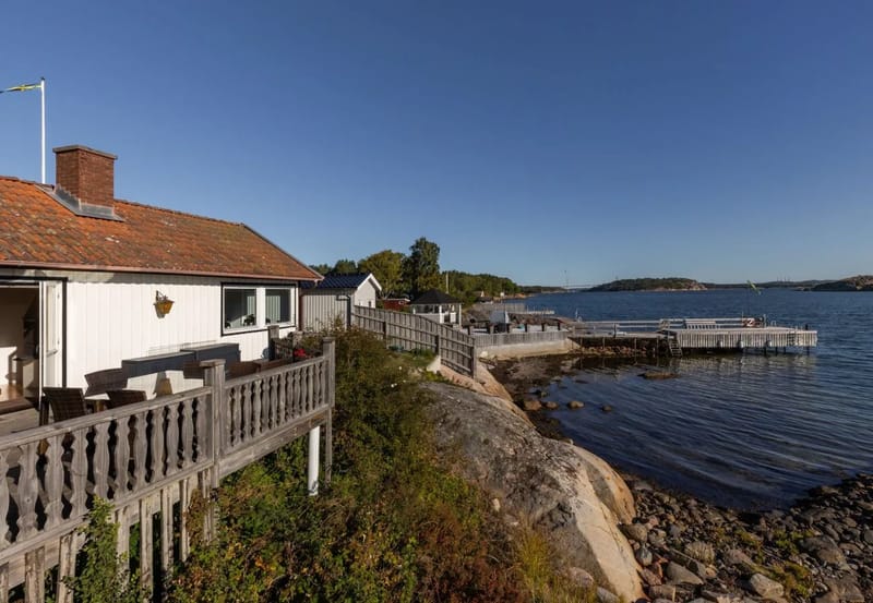 Casa en Höviksnäs - Casa de vacaciones con vistas al mar y playa privada en Tjörn | SE09009