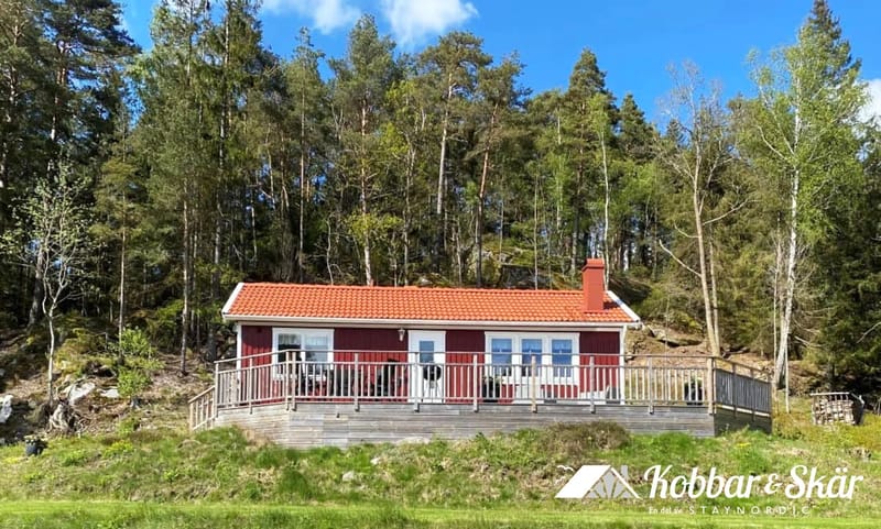Casa en Henån - Casa de campo cuidada con vistas al lago y bote de remos | SE09156