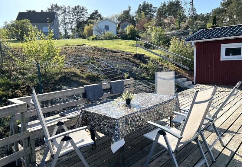 Casa en Stillingsön - Oasis privado con vistas al mar y embarcadero privado | SE09154