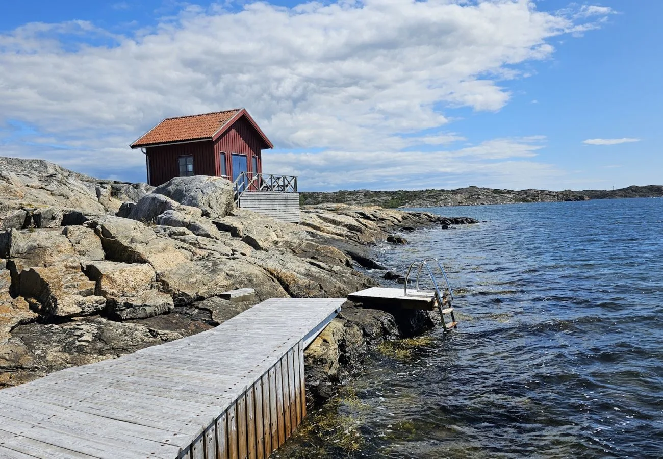 Casa en Hälleviksstrand - Casa en la costa oeste a 50 m del puerto de Edshultshall | SE09108