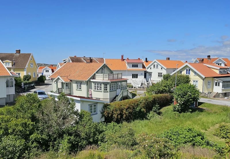 Casa en Hälleviksstrand - Casa en la costa oeste a 50 m del puerto de Edshultshall | SE09108
