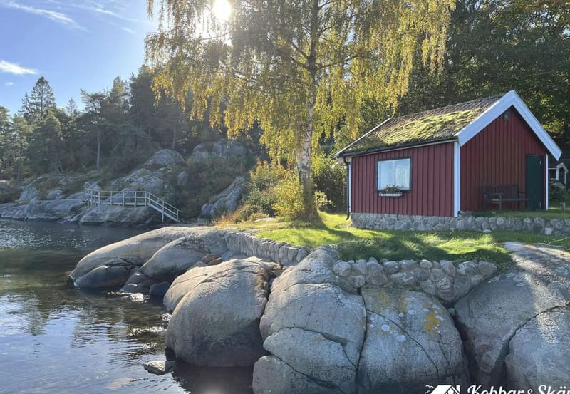 Casa en Myggenäs - Casa de campo que admite perros con bote y embarcadero privado en Tjörn | SE09170