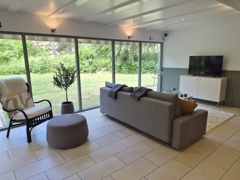 Exclusive holiday home in Sandskogen – 150 meters to sandy beach |SE01084