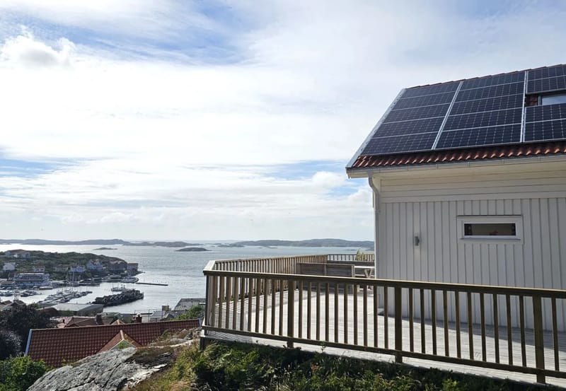 Casa en Ellös: vistas panorámicas desde lo alto de Ellös, a 500 m del mar