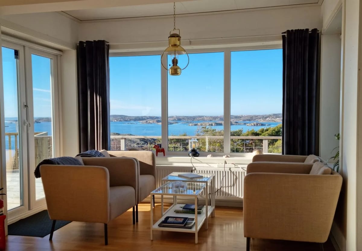 Casa en Ellös: vistas panorámicas desde lo alto de Ellös, a 500 m del mar