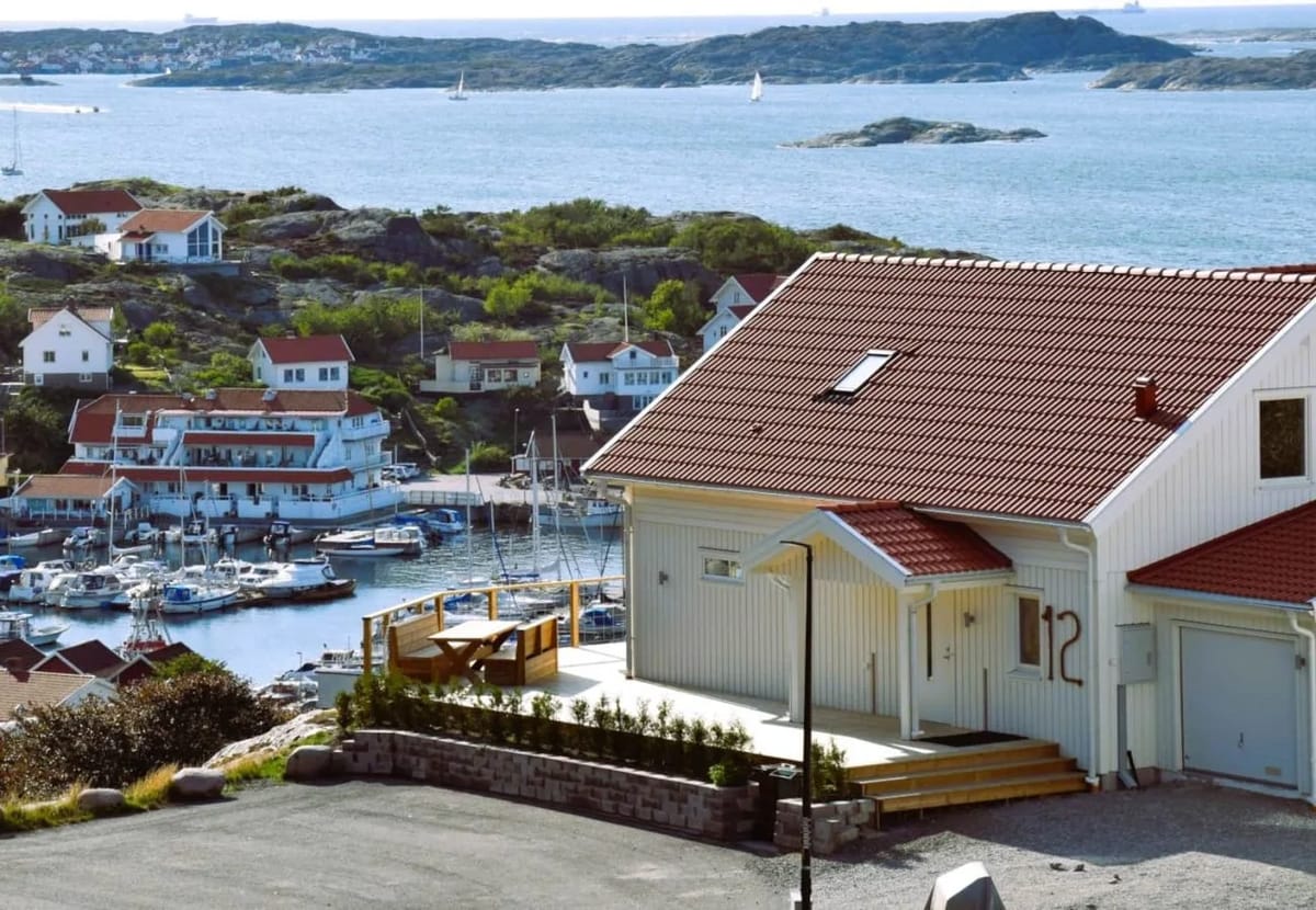 Casa en Ellös: vistas panorámicas desde lo alto de Ellös, a 500 m del mar