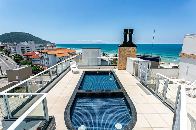 Vista Mar | Piscina | 90m da Praia #IA06D
