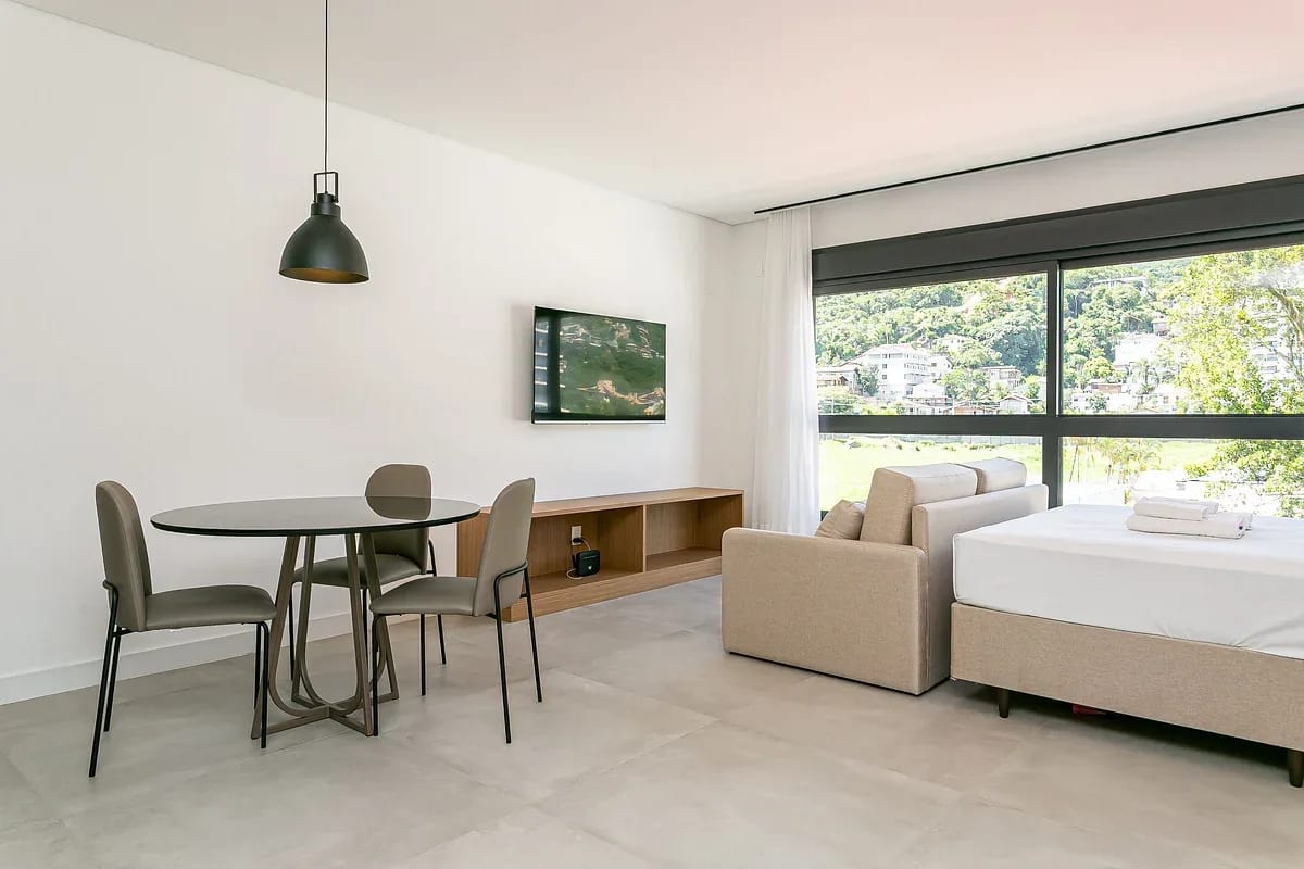 Studio moderno | Prox. ao Polo Tecnológico | Academia #SG06