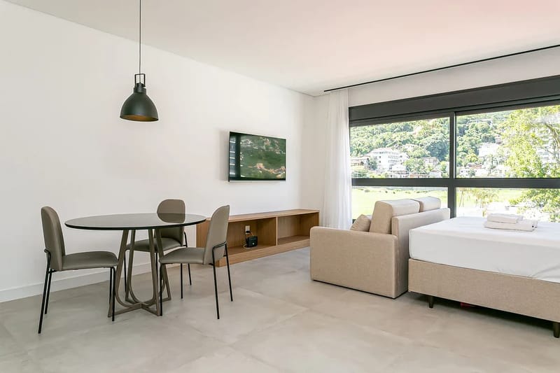 Studio moderno | Prox. ao Polo Tecnológico | Academia #SG06