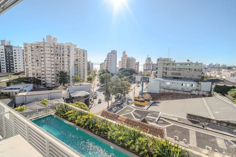 Vista Parcial do Mar | Food Hall | Piscina #CA78