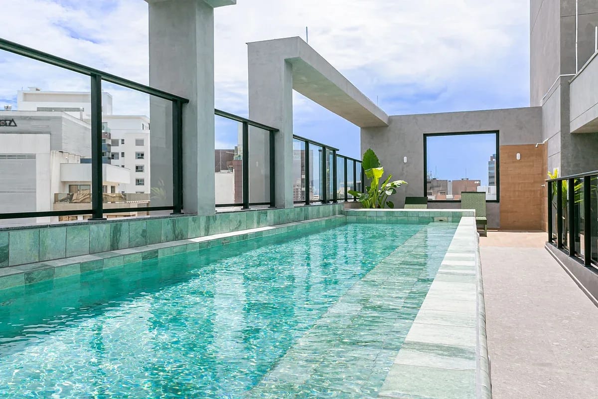 Beira-Mar Norte | Tudo a Pé | Piscina #CA99D