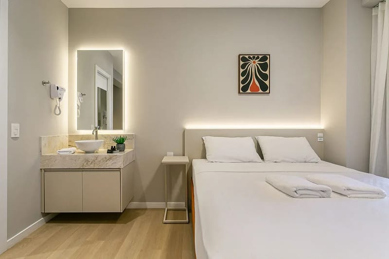 Studio novo | Próx. a Beiramar | Tudo a pé #TM106