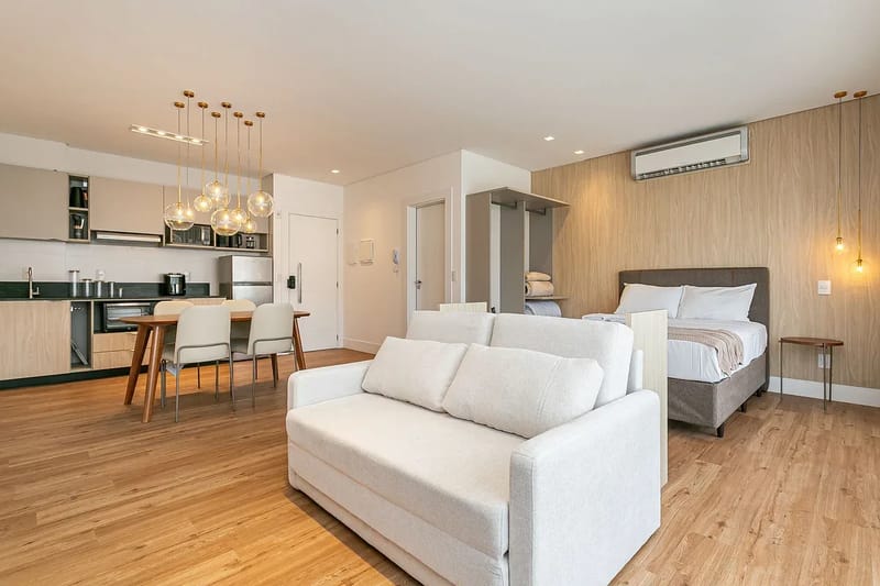 Studio Moderno | 600MB | Piscina e Academia #SG01