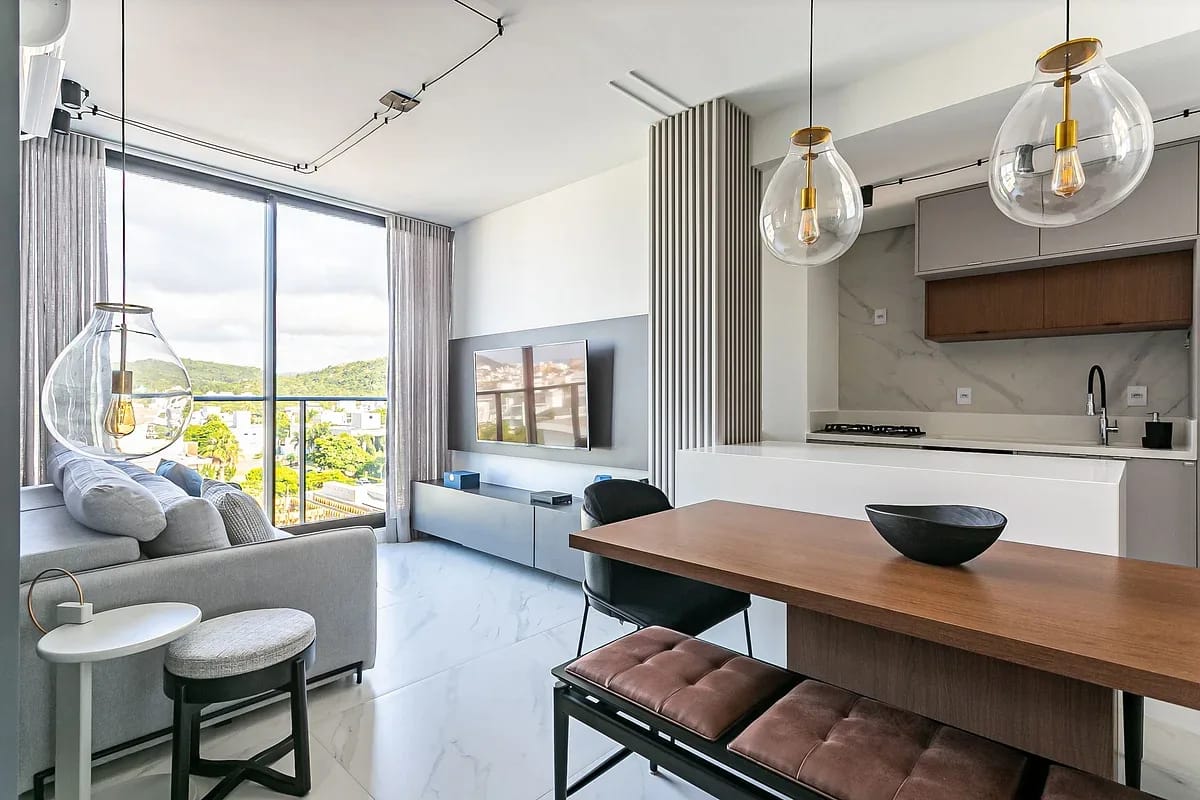 WI-FI 300MB | Rooftop com Piscina em Jurerê #JA15